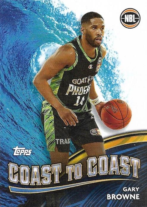 Gary Browne #CC-22 S.E. Melbourne Phoenix | 2023-24 Topps NBL - Coast to Coast