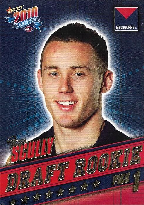 Tom Scully #DR1 Melbourne Demons | 2010 Select AFL Champions - Draft Rookies
