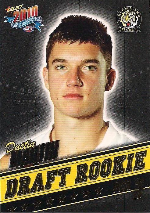 Dustin Martin #DR3 Richmond Tigers | 2010 Select AFL Champions - Draft Rookies