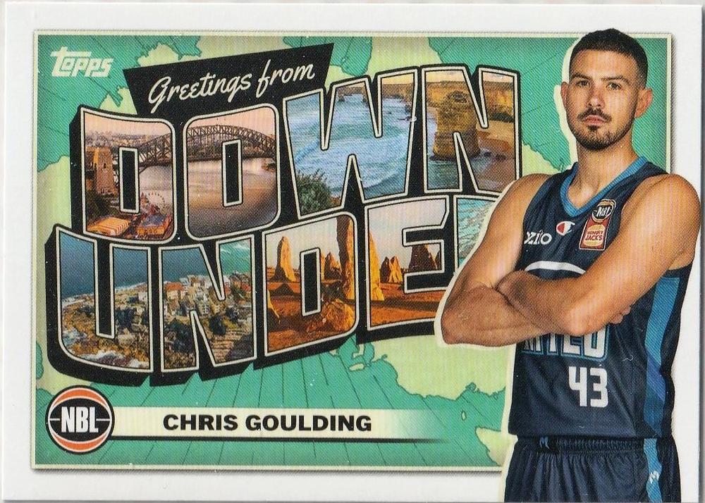 Chris Goulding #DU-4 Melbourne United | 2023-24 Topps NBL - Down Under