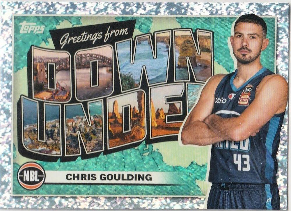 Chris Goulding #DU-4 Melbourne United | 2023-24 Topps NBL - Down Under Opal