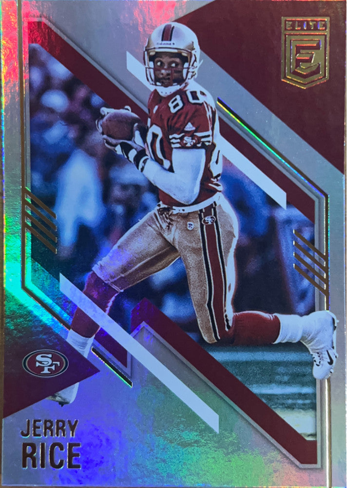 Jerry Rice #96 San Francisco 49ers | 2021 Donruss Elite | NF (front)