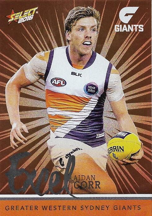 Aidan Corr #EP103 | 2016 Select AFL Footy Stars Excel
