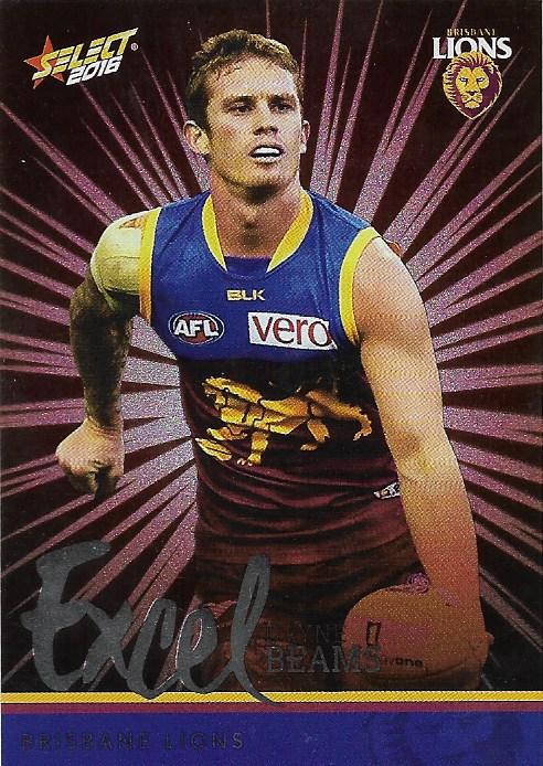 Dayne Beams #EP18 Brisbane Lions | 2016 Select AFL Footy Stars Excel