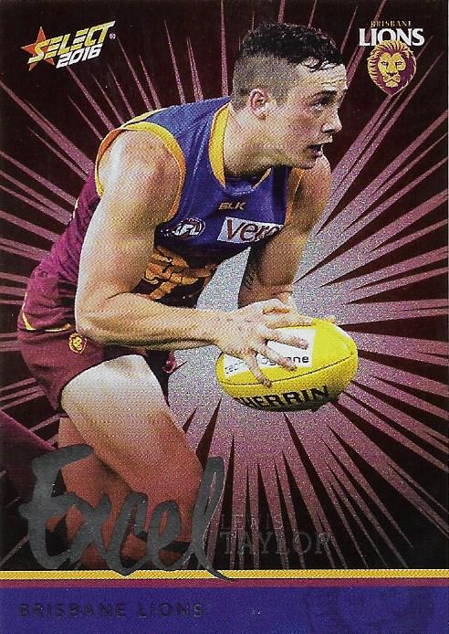 Lewis Taylor #EP27 Brisbane Lions | 2016 Select AFL Footy Stars Excel