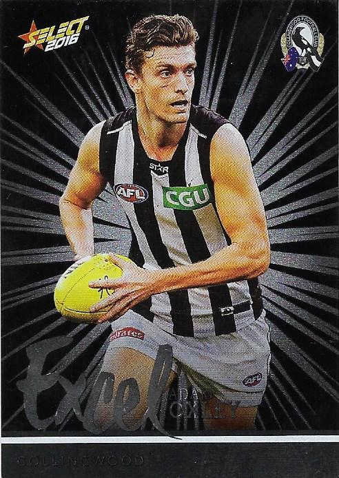 Adam Oxley #EP47 Collingwood Magpies | 2016 Select AFL Footy Stars Excel