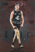 Elijah Hollands #ER13 Carlton Blues | 2025 Select AFL Footy Stars - Epic Red
