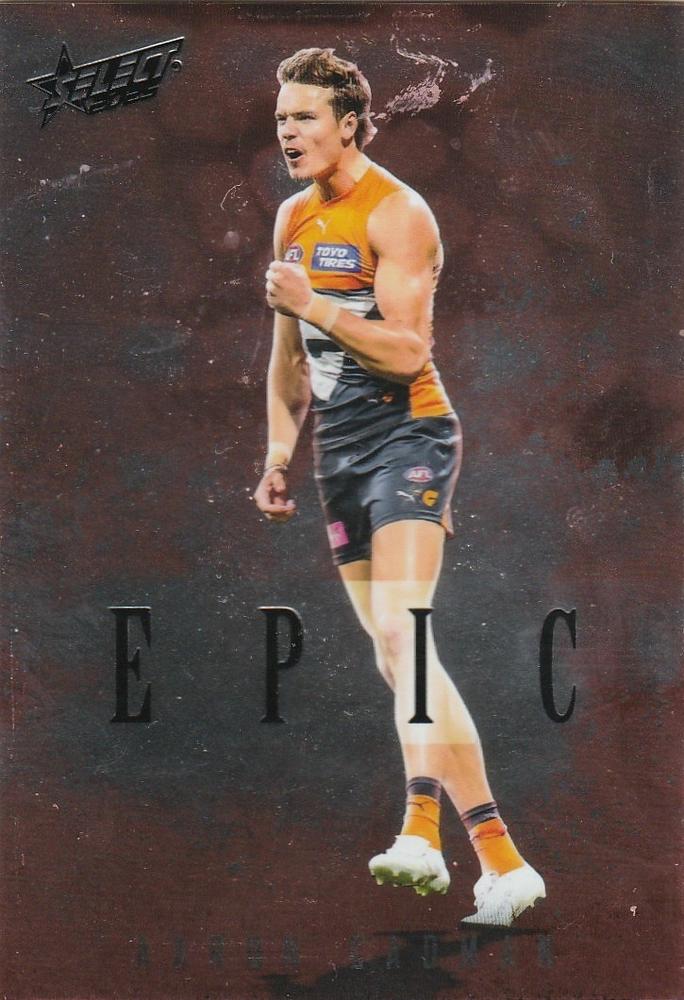 Aaron Cadman #ER36 Greater Western Sydney Giants | 2025 Select AFL Footy Stars - Epic Red