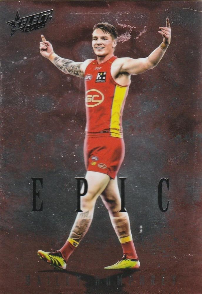 Bailey Humphrey #ER42 Gold Coast Suns | 2025 Select AFL Footy Stars - Epic Red