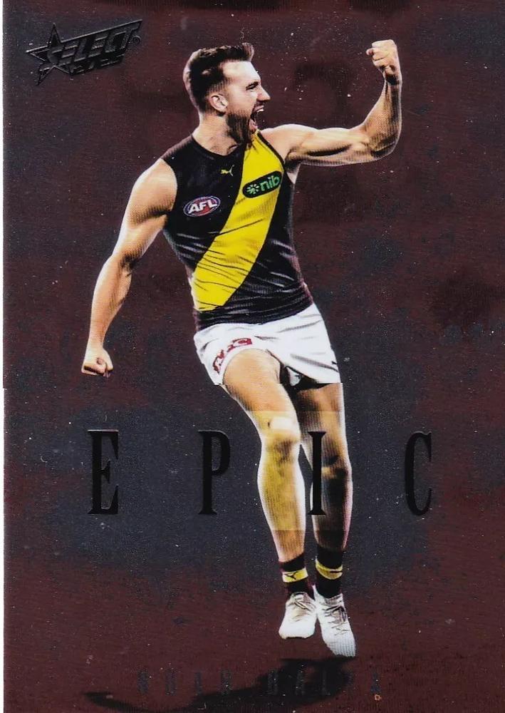 Noah Balta #ER66 Richmond Tigers | 2025 Select AFL Footy Stars - Epic Red