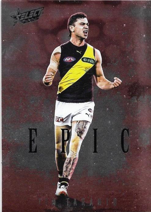 Tim Taranto #ER70 Richmond Tigers | 2025 Select AFL Footy Stars - Epic Red
