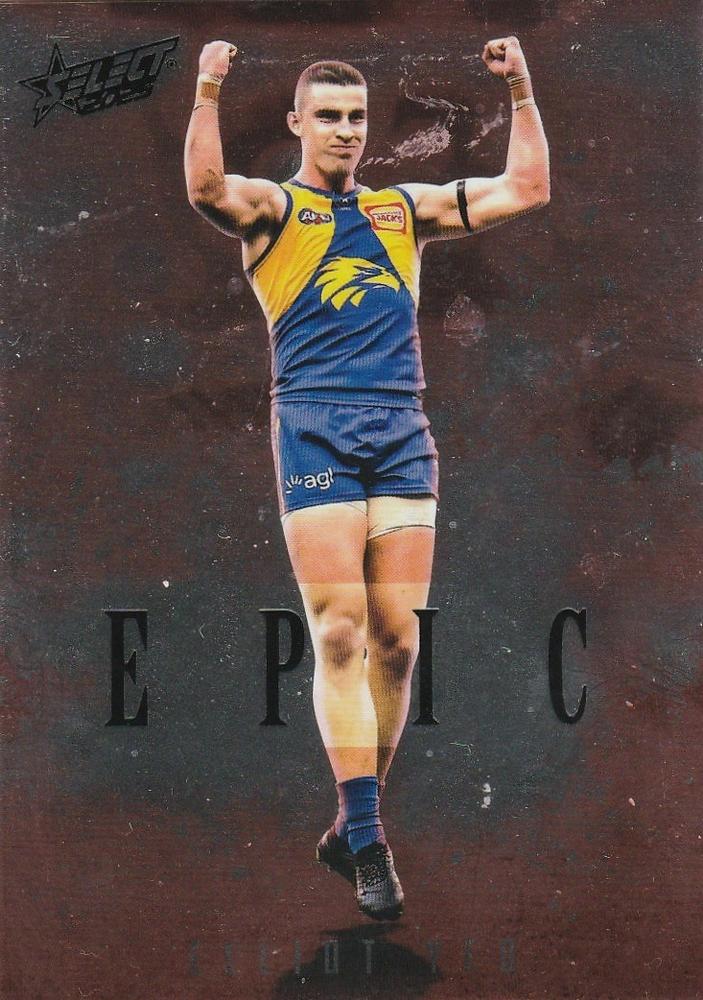 Elliot Yeo #ER85 West Coast Eagles | 2025 Select AFL Footy Stars - Epic Red