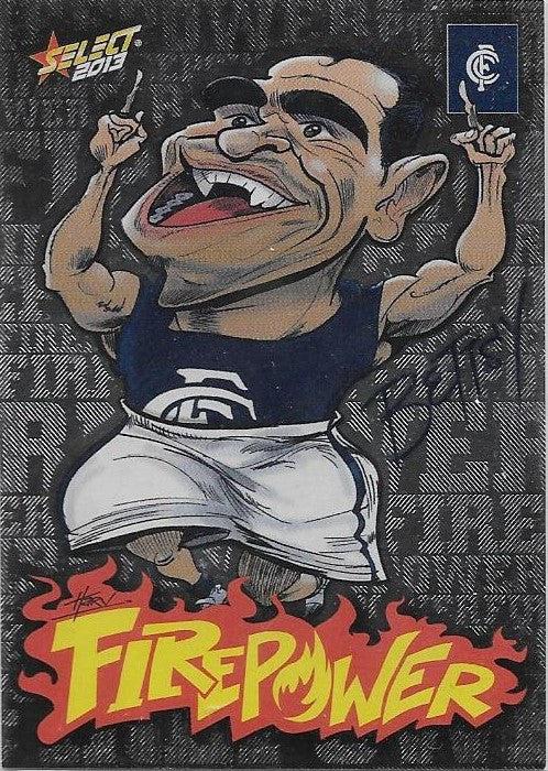 Eddie Betts #FC10 | 2013 Select AFL Champions Firepower Caricatures