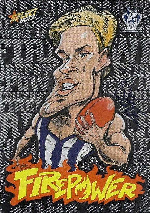 Andrew Swallow #FC35 | 2013 Select AFL Champions Firepower Caricatures