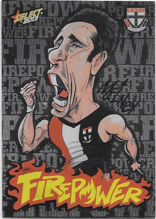 Stephen Milne #FC45 | 2013 Select AFL Champions Firepower Caricatures