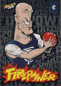 Chris Judd #FC8 Carlton Blues | 2013 Select AFL Champions Firepower Caricatures