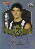 Scott Pendlebury #FFS19 Collingwood Magpies | 2010 Select AFL Champions - Force 5 Foil Signatures