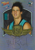 Travis Boak #FFS55 Port Adelaide Power | 2010 Select AFL Champions - Force 5 Foil Signatures