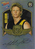 Mitch Morton #FFS59 Richmond Tigers | 2010 Select AFL Champions - Force 5 Foil Signatures