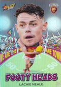 Lachie Neale #FH12 Brisbane Lions | 2025 Select AFL Footy Stars - Footy Heads