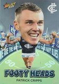Patrick Cripps #FH13 Carlton Blues | 2025 Select AFL Footy Stars - Footy Heads