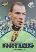 Harry McKay #FH16 Carlton Blues | 2025 Select AFL Footy Stars - Footy Heads
