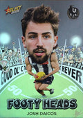 Josh Daicos #FH19 Collingwood Magpies | 2025 Select AFL Footy Stars - Footy Heads