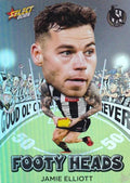 Jamie Elliott #FH21 Collingwood Magpies | 2025 Select AFL Footy Stars - Footy Heads