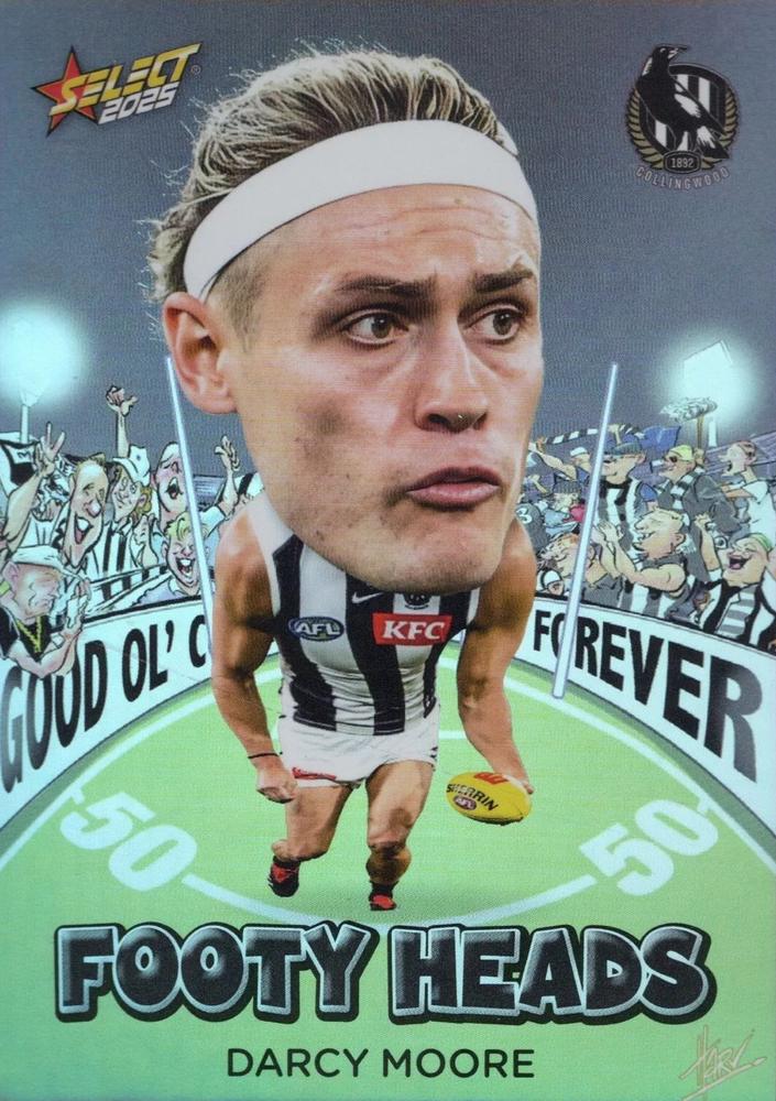 Darcy Moore #FH23 Collingwood Magpies | 2025 Select AFL Footy Stars - Footy Heads