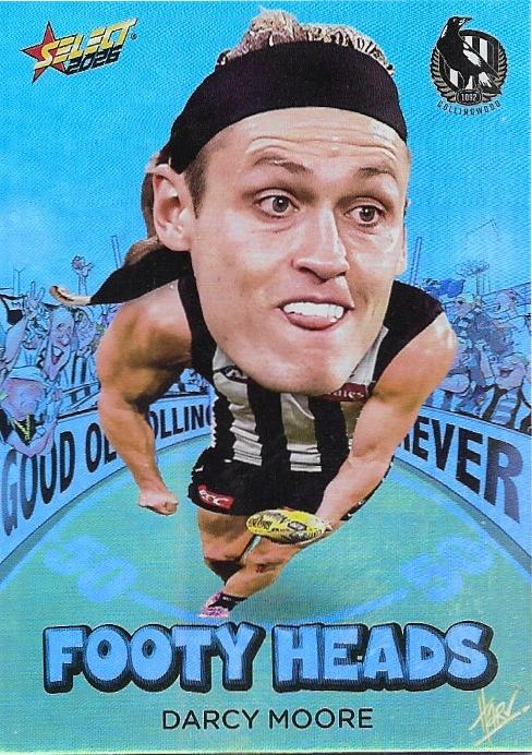 Darcy Moore #FH23 Collingwood Magpies | 2026 Select AFL Footy Stars - Footy Heads