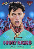 Jye Caldwell #FH25 Essendon Bombers | 2025 Select AFL Footy Stars - Footy Heads