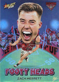 Zach Merrett #FH29 Essendon Bombers | 2025 Select AFL Footy Stars - Footy Heads