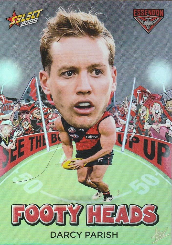 Darcy Parish #FH30 Essendon Bombers | 2025 Select AFL Footy Stars - Footy Heads