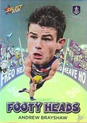 Andrew Brayshaw #FH32 Fremantle Dockers | 2025 Select AFL Footy Stars - Footy Heads