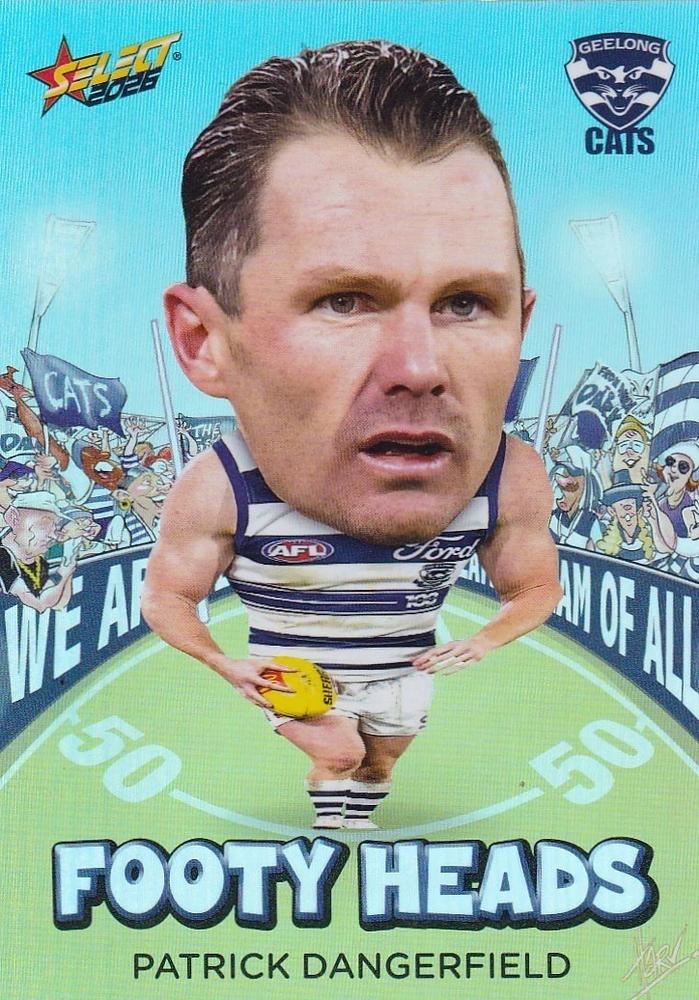 Patrick Dangerfield #FH38 Geelong Cats | 2026 Select AFL Footy Stars - Footy Heads