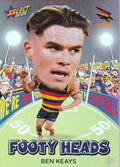 Ben Keays #FH3 Adelaide Crows | 2025 Select AFL Footy Stars - Footy Heads