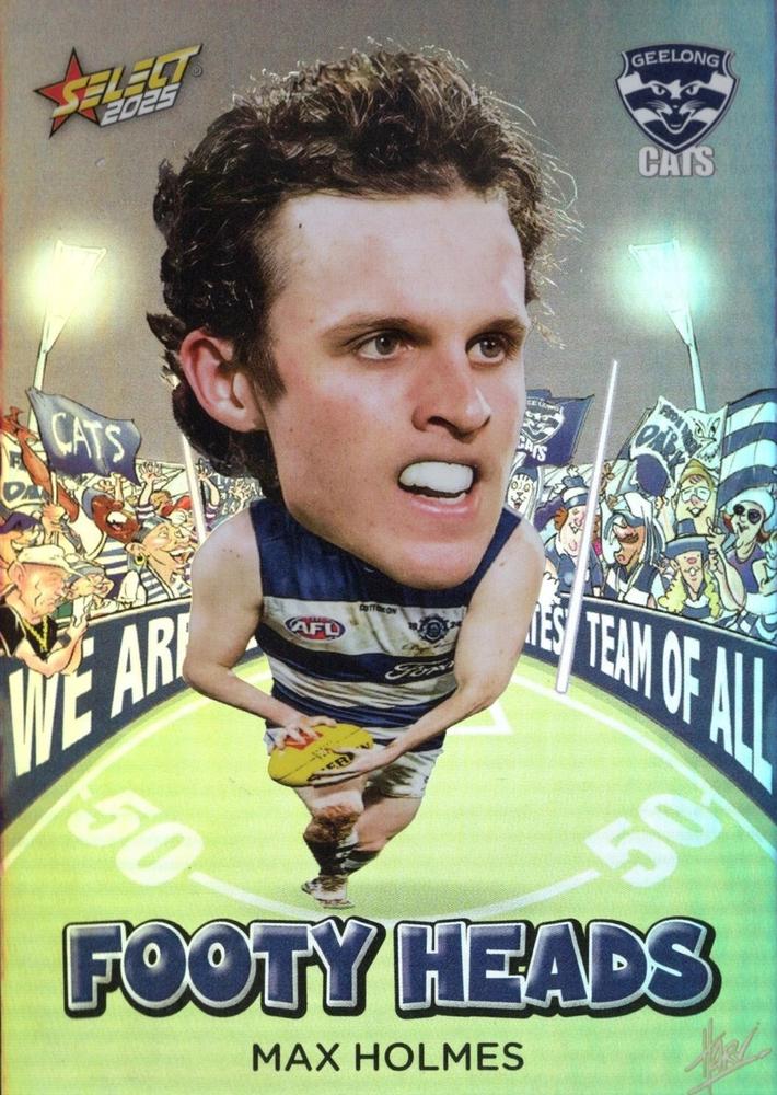 Max Holmes #FH40 Geelong Cats | 2025 Select AFL Footy Stars - Footy Heads