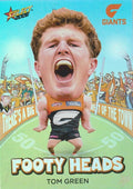 Tom Green #FH45 Greater Western Sydney Giants | 2026 Select AFL Footy Stars - Footy Heads