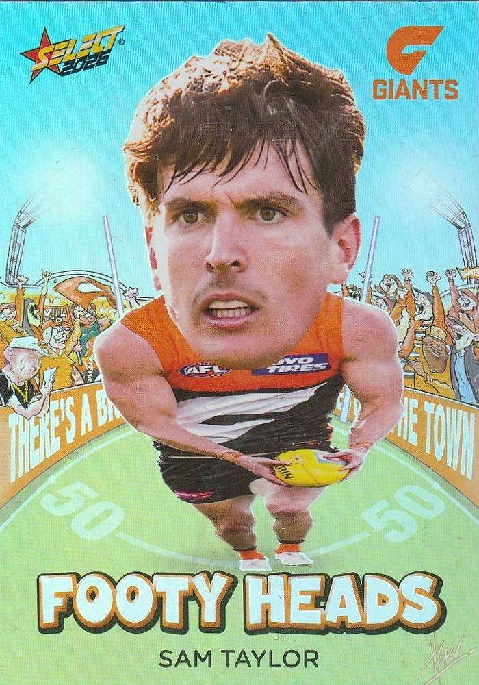 Sam Taylor #FH48 Greater Western Sydney Giants | 2026 Select AFL Footy Stars - Footy Heads