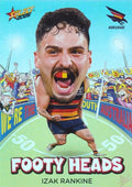 Izak Rankine #FH4 Adelaide Crows | 2026 Select AFL Footy Stars - Footy Heads
