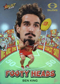 Ben King #FH51 Gold Coast Suns | 2025 Select AFL Footy Stars - Footy Heads