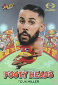 Touk Miller #FH52 Gold Coast Suns | 2025 Select AFL Footy Stars - Footy Heads