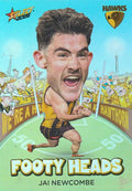 Jai Newcombe #FH57 Hawthorn Hawks | 2026 Select AFL Footy Stars - Footy Heads