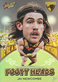 Jai Newcombe #FH58 Hawthorn Hawks | 2025 Select AFL Footy Stars - Footy Heads