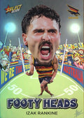 Izak Rankine #FH5 Adelaide Crows | 2025 Select AFL Footy Stars - Footy Heads