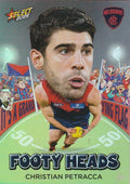 Christian Petracca #FH65 Melbourne Demons | 2025 Select AFL Footy Stars - Footy Heads