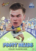Colby McKercher #FH69 North Melbourne Kangaroos | 2025 Select AFL Footy Stars - Footy Heads