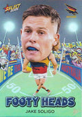 Jake Soligo #FH6 Adelaide Crows | 2025 Select AFL Footy Stars - Footy Heads