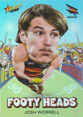 Josh Worrell #FH6 Adelaide Crows | 2026 Select AFL Footy Stars - Footy Heads