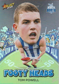 Tom Powell #FH70 North Melbourne Kangaroos | 2025 Select AFL Footy Stars - Footy Heads